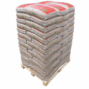 Granulés de bois SGA – Palette 65 sacs 15 kg – 100 % résineux – DIN Plus