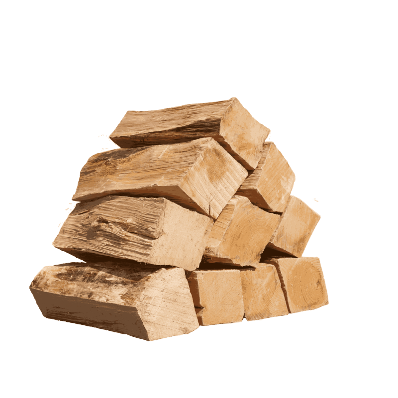 Bois de chauffage prêt à l’emploi – Séché en séchoir – Mélange de feuillus haute performance