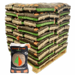Granulés de bois ALPES ÉNERGIE BOIS – Palette 70 sacs 15 kg – 100 % résineux français