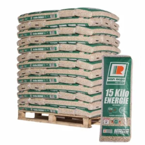 Pellets VANROJE – Palette de 65 sacs de 15 kg